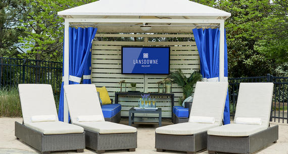 Lansdowne Pool, Cabana