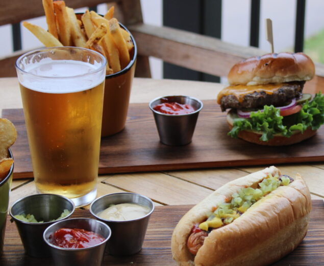 Hot Dog, Hamb urger, Beer, Food