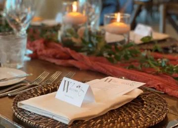 Wine Dinner Place Setting